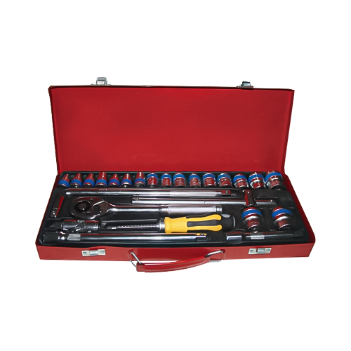 مجموعه سوکت ضربه ای 25 قطعه (1/2 